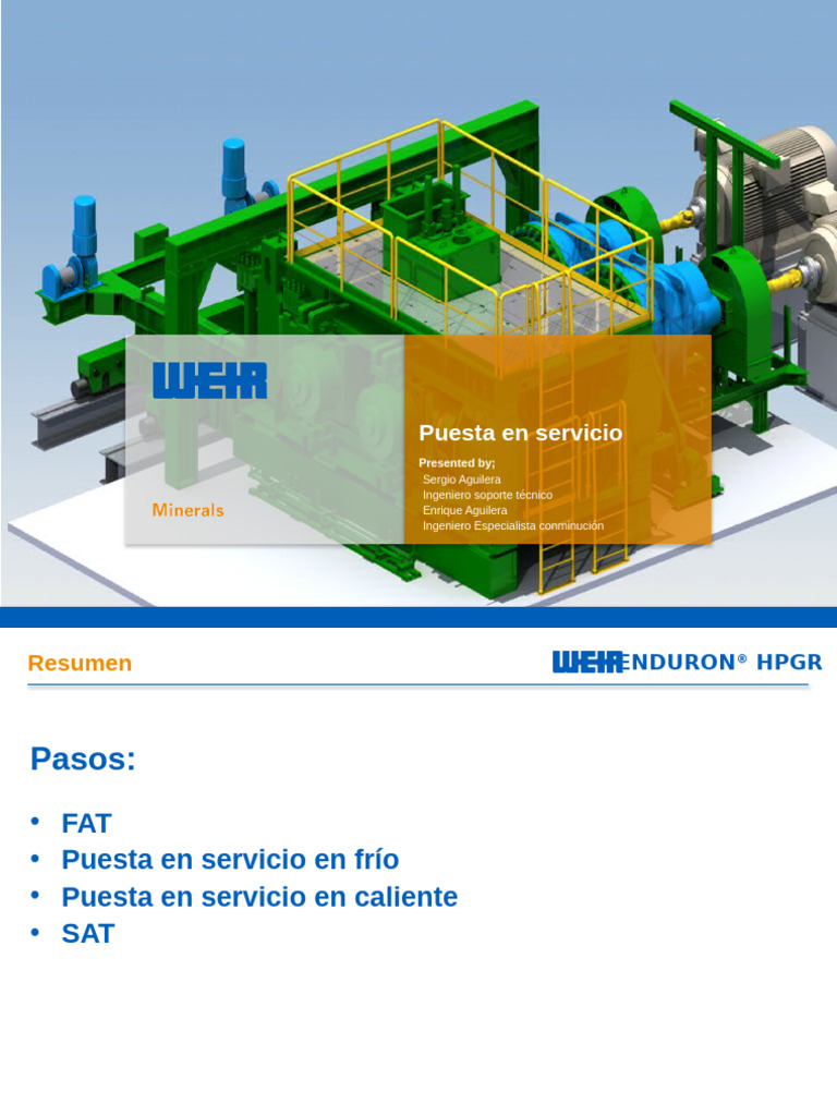 08-01 ENDURON HPGR Commissioning | PDF