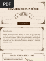 Nacionalización de la Banca en México 1982 | PDF | Inflación | Bancos