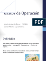 Gastos de Operación