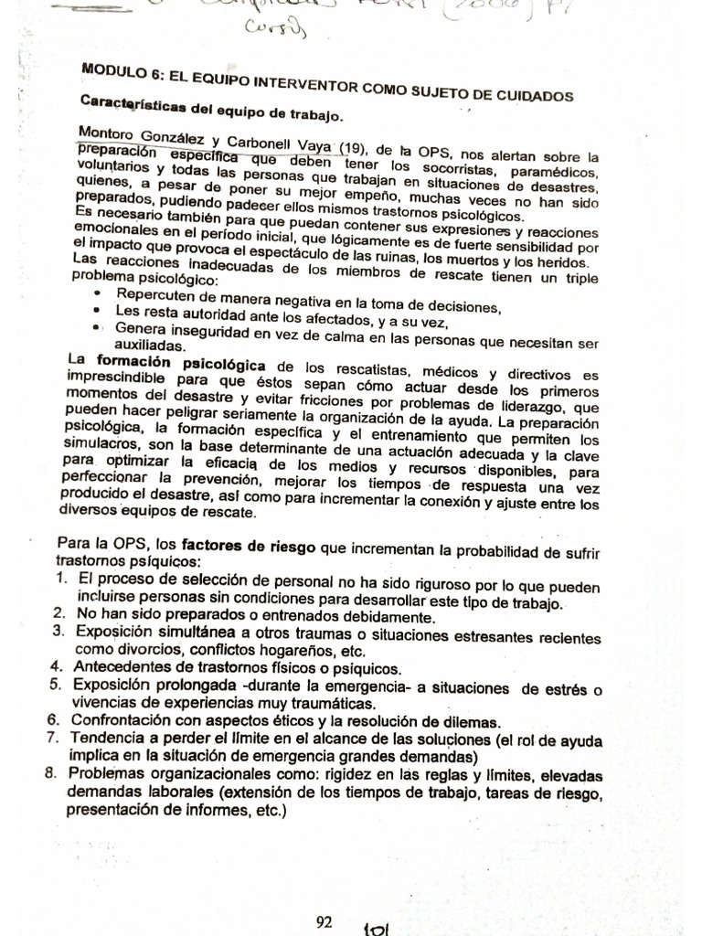 El Equipo Interventor - Rossi | PDF