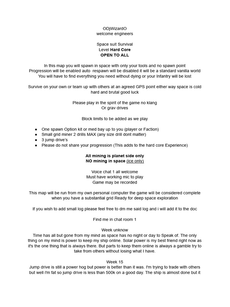 Space Suit Survival Challenge Guide | PDF