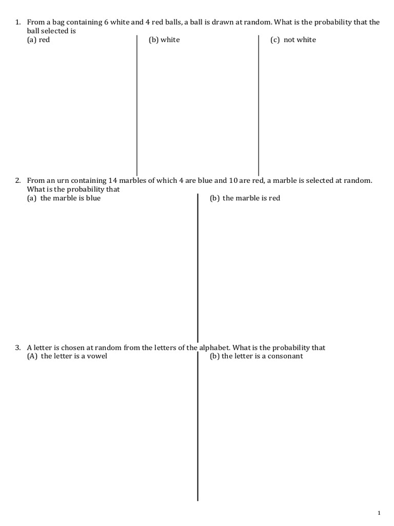 Probability Problems and Solutions | PDF | Visa Inc. | Smoking