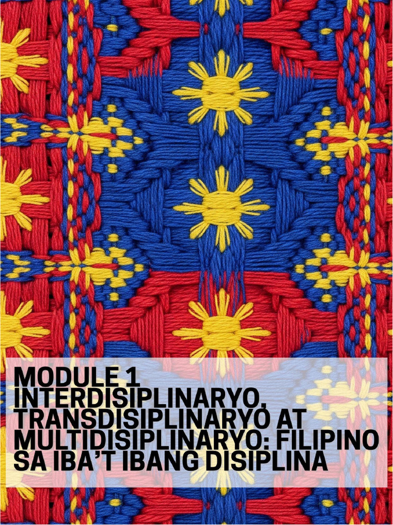 New Fildis Module 1 | PDF