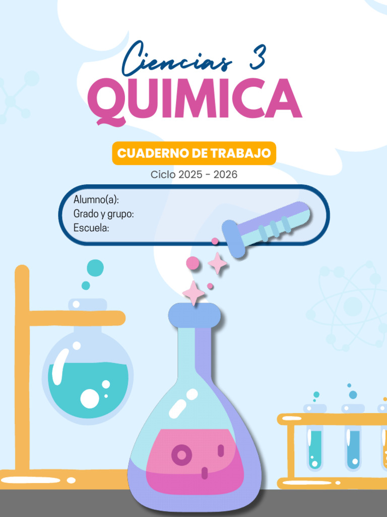 Cuaderno de Trabajo de Química 2025-2026 | PDF | Laboratorios | Método ...