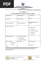 ACR Template for DepEd Activities | PDF