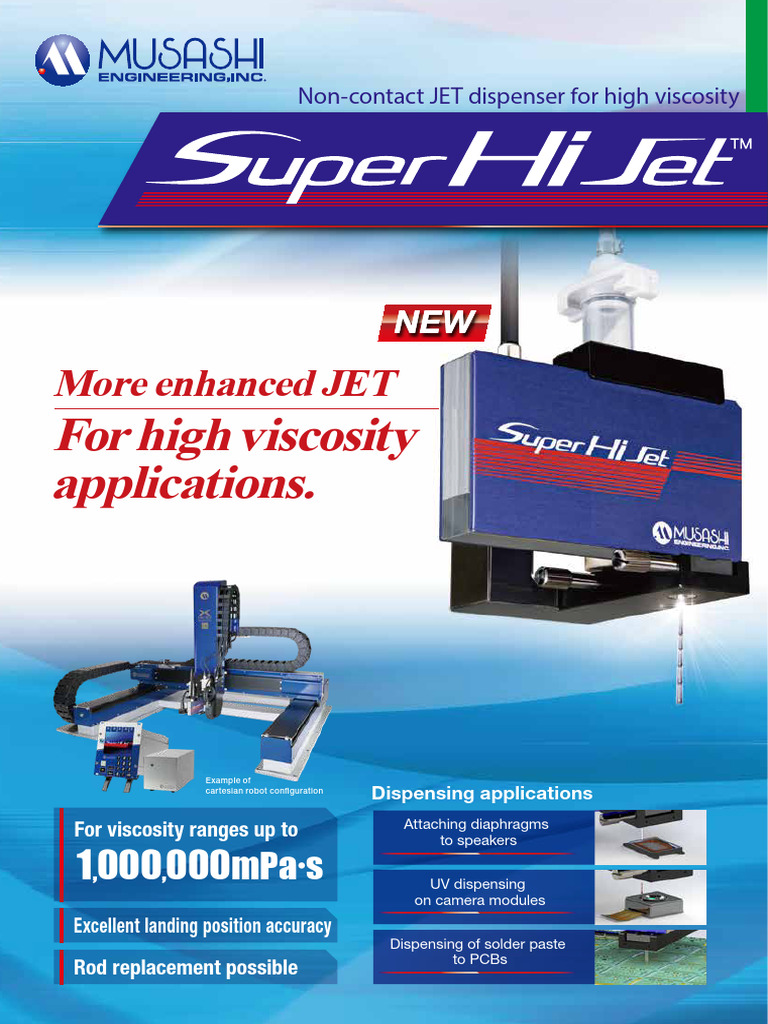 High Viscosity JET Dispenser Overview | PDF | Computer Engineering ...