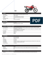 2012_XR650L_Specs