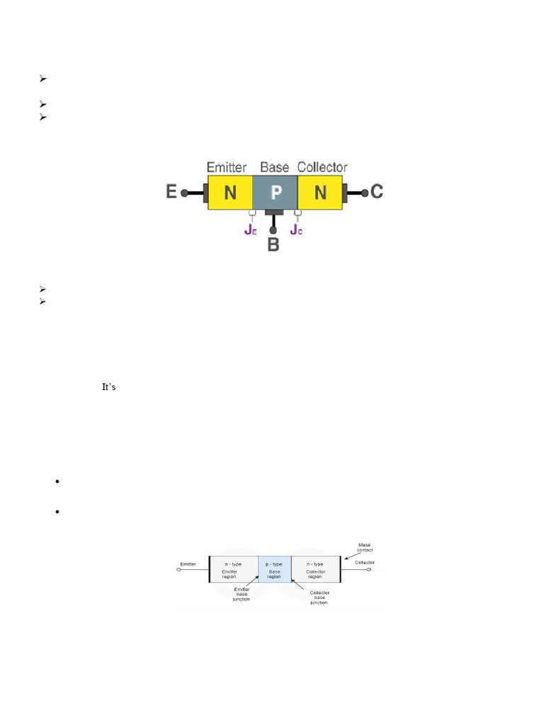 Understanding Bipolar Junction Transistors | PDF | Bipolar Junction ...