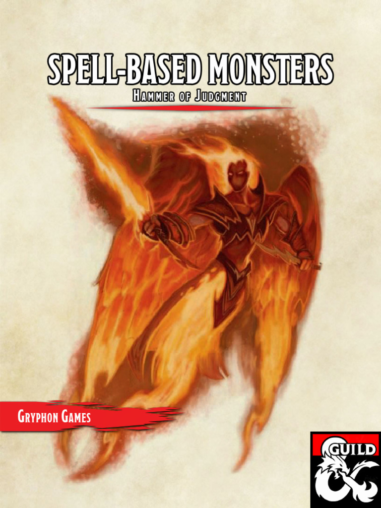 1023975-Spell-Based Monsters - Hammer of Judgment | PDF | Role Playing ...