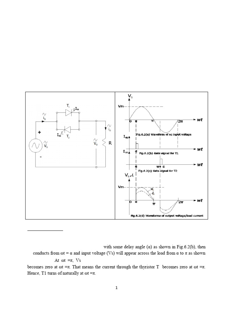 AC Voltage Controller Fundamentals | PDF | Root Mean Square ...