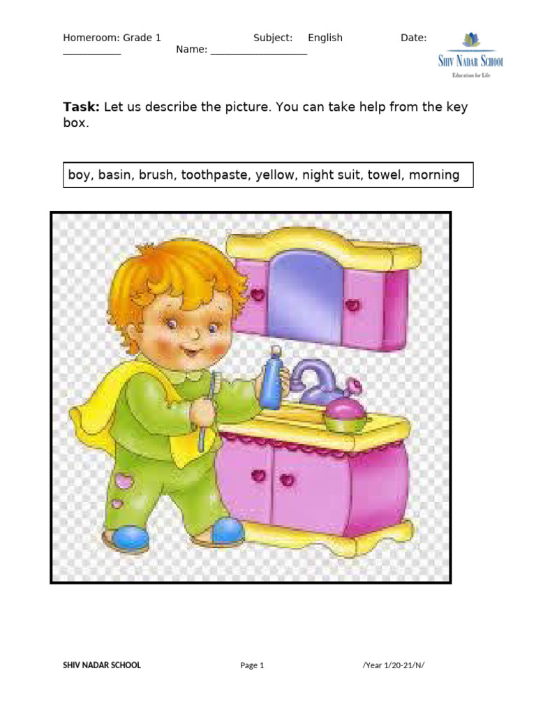 Picture Description | PDF
