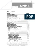 Manual en Español Del Multimetro