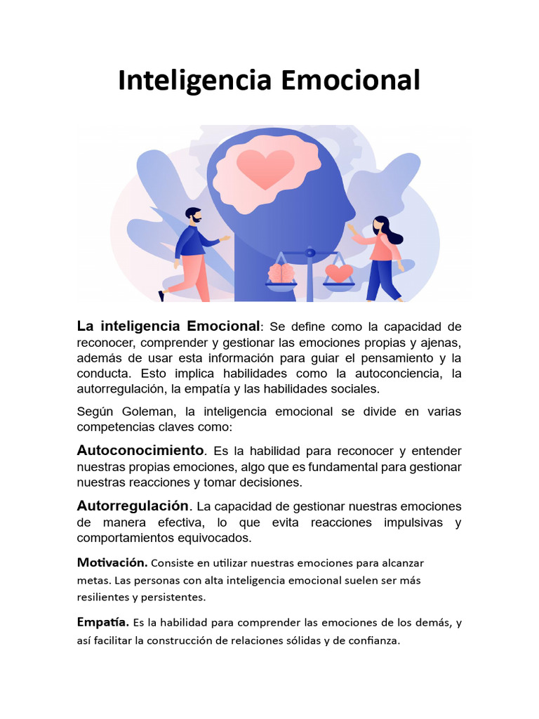 Claves de la Inteligencia Emocional | PDF | Las emociones ...