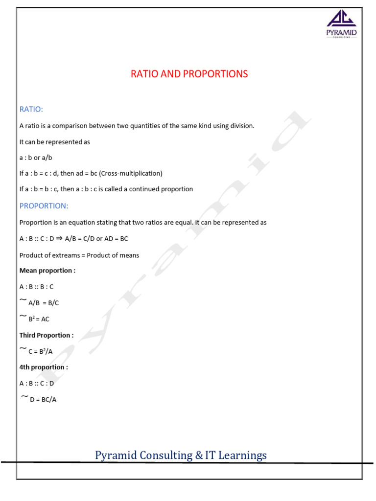 Ratio & Proportions and Counting Figures | PDF | Shape | Rectangle