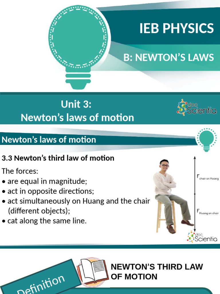 Newton's Third Law Explained | PDF