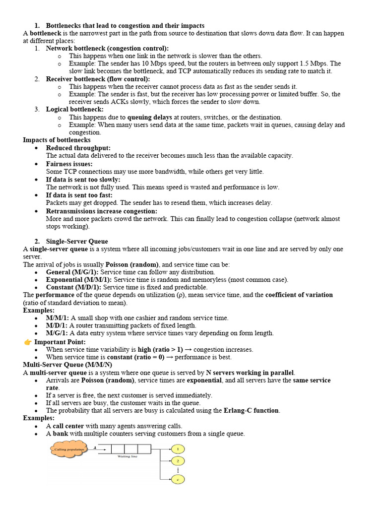 FECN: Managing Network Congestion | PDF | Transmission Control Protocol ...