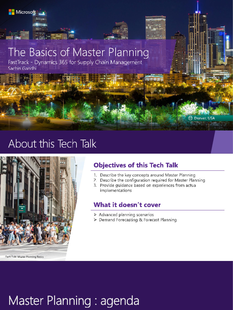 Master Planning Strategies Explained | PDF | Inventory | Business
