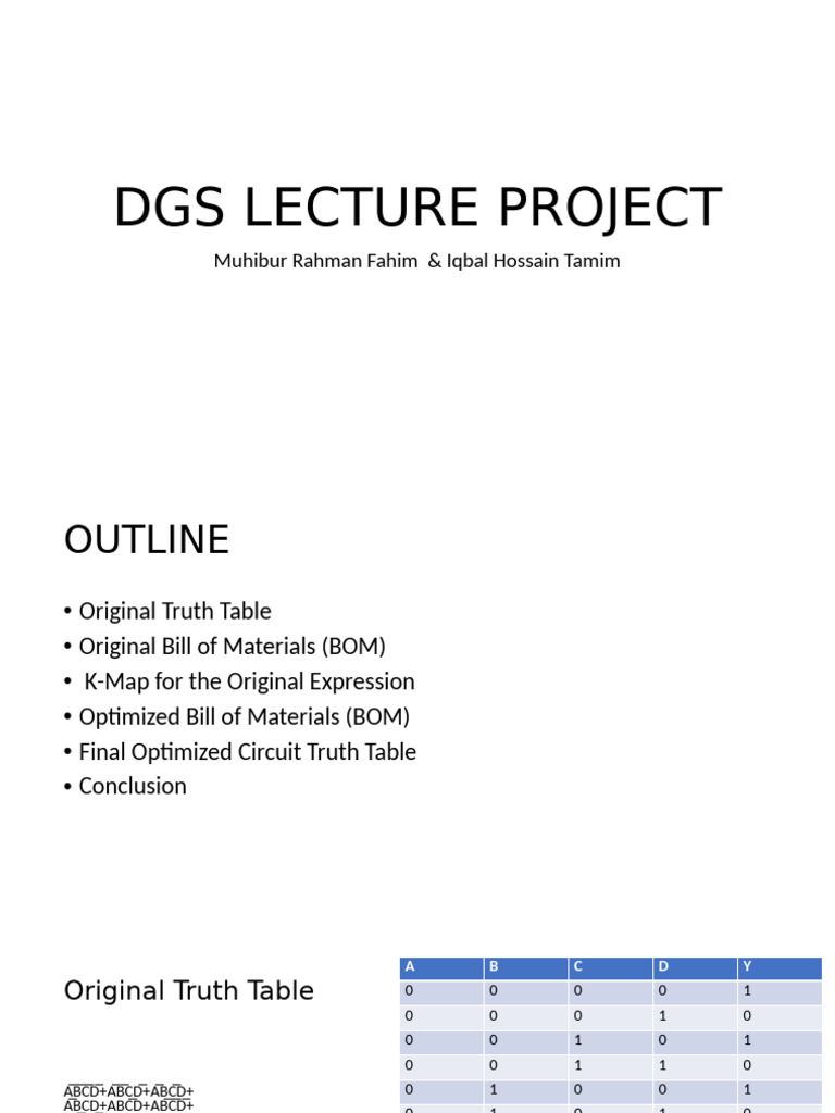 Dgs Lecture Project 2 | PDF | Production And Manufacturing
