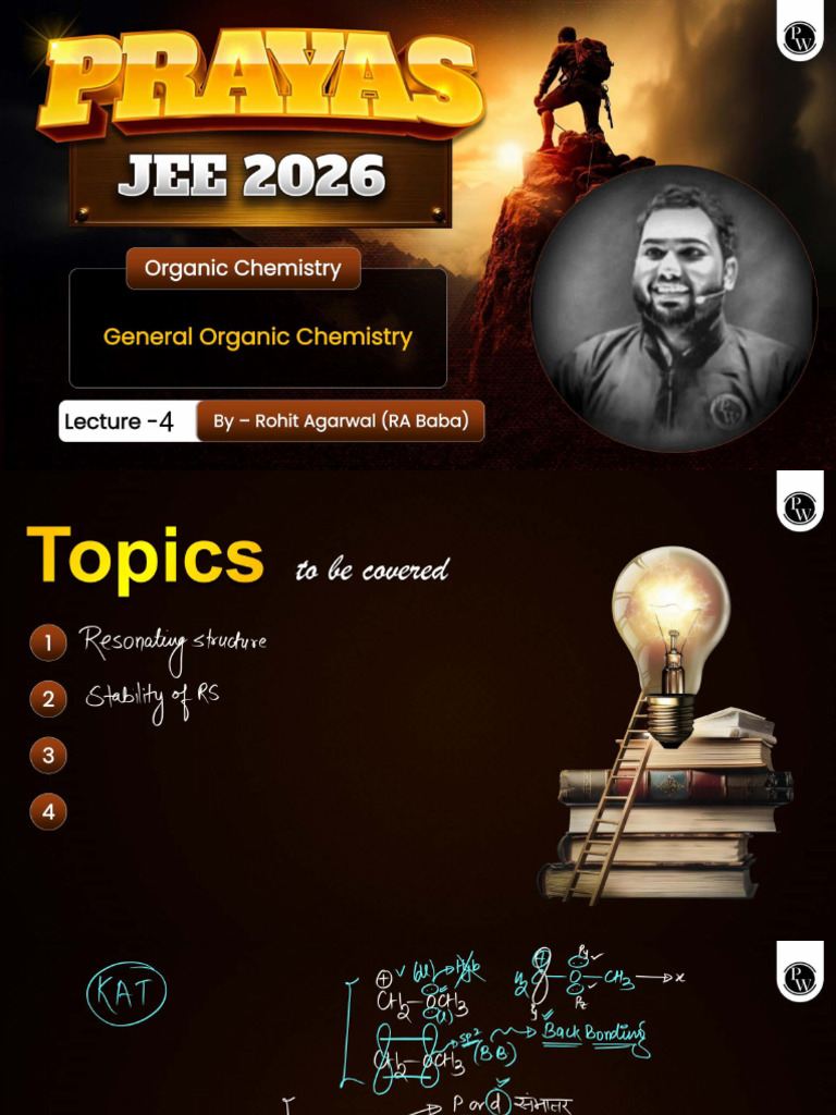 General Organic Chemistry 04 - Class Notes | PDF