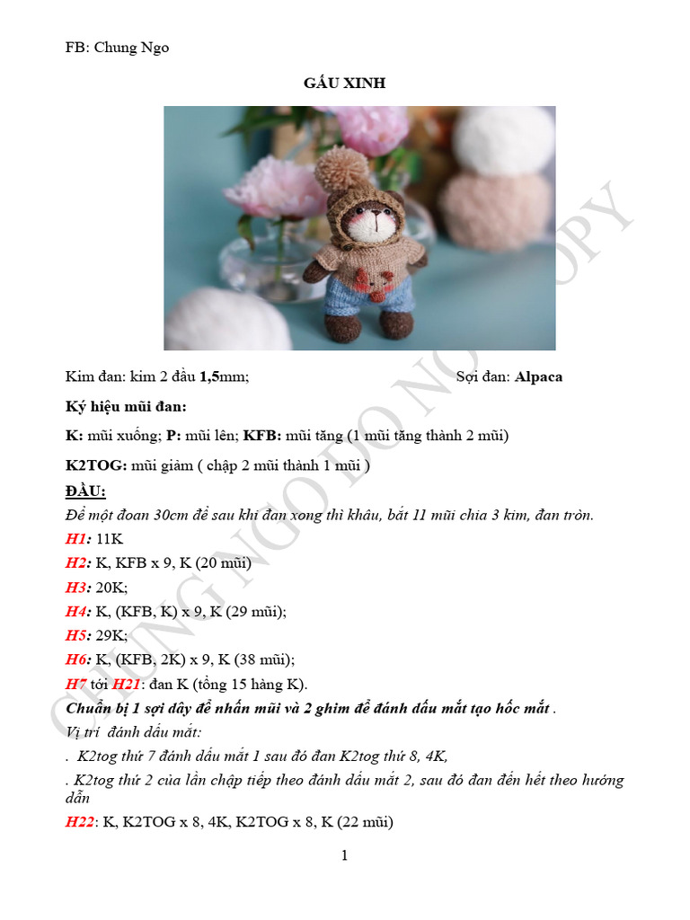 Mini Bear | PDF