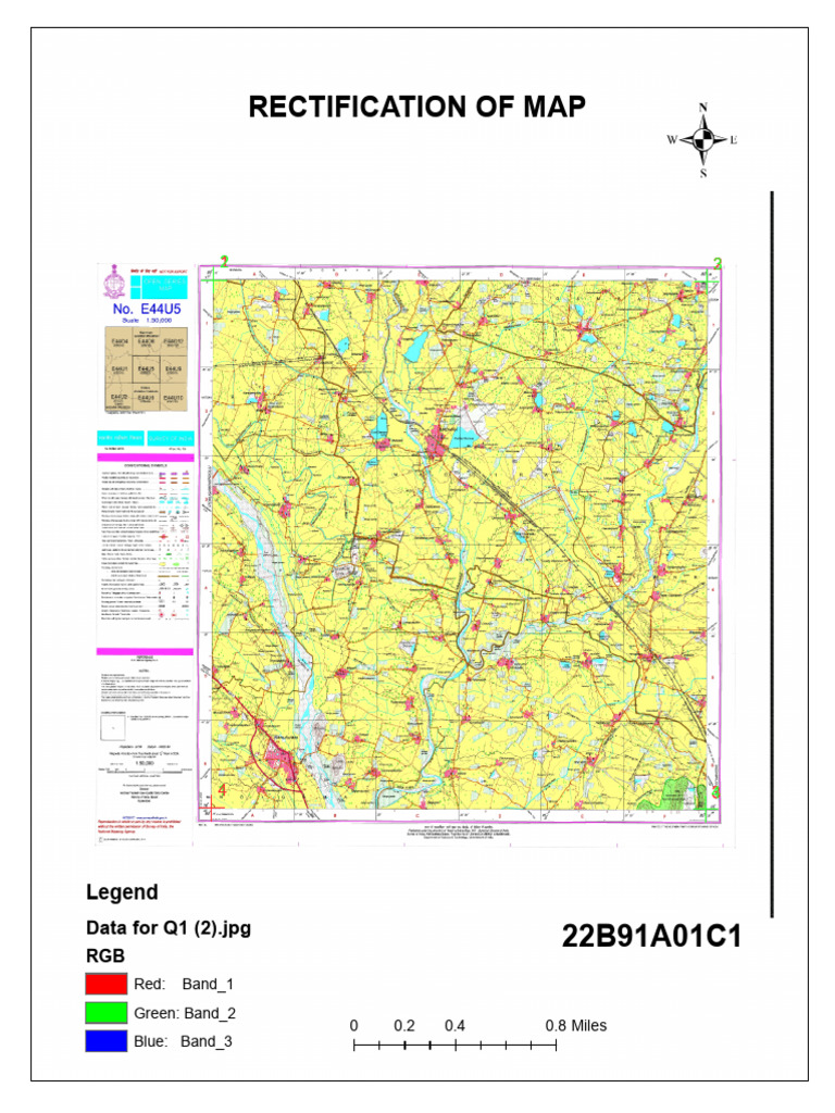 Map Rectification Process Overview | PDF