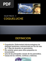 Coqueluche Salud Publica