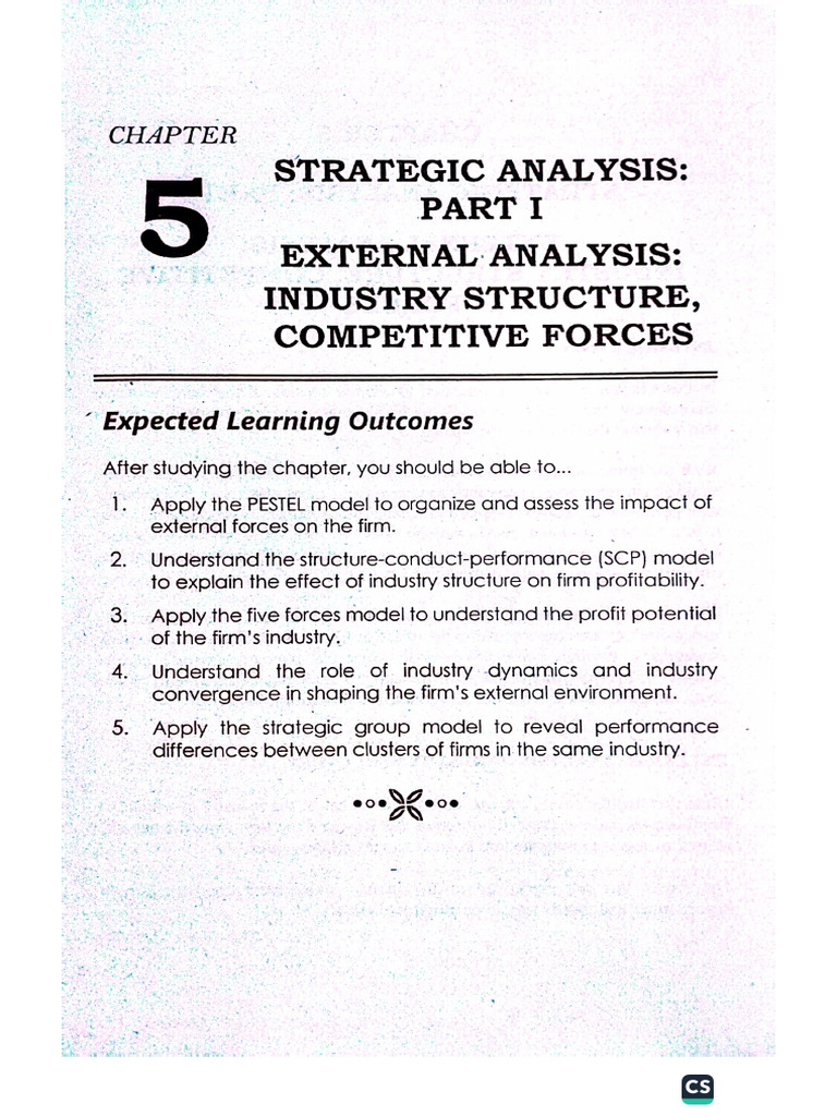 Strategic Management Chapter 5 7 | PDF