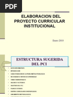 Como Elaborar El Pci