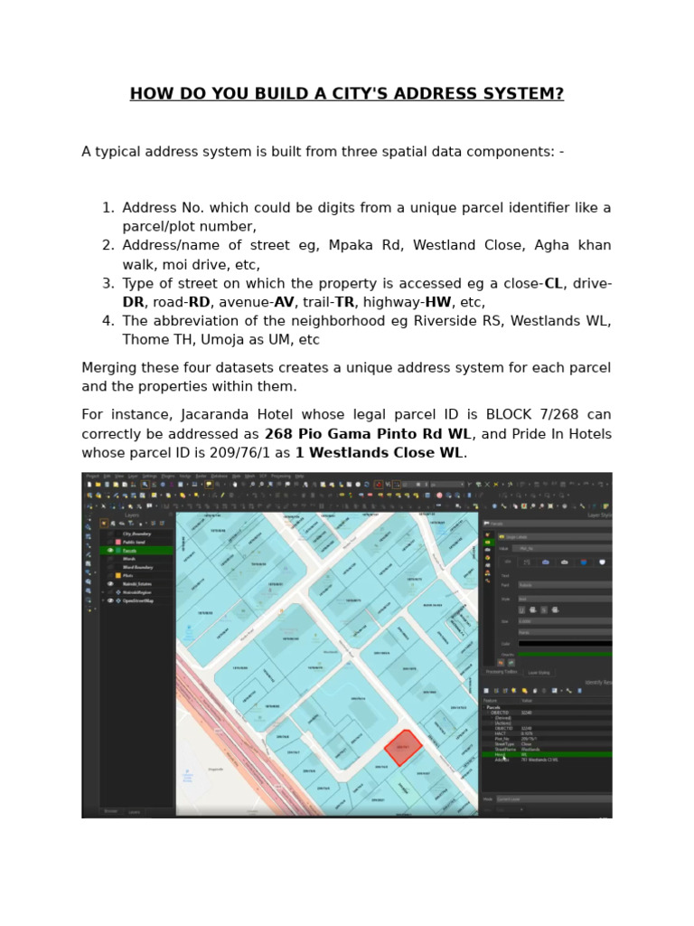 Building a City's Address System Guide | PDF