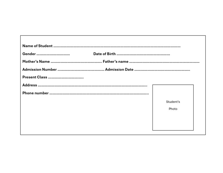 Student's Data Collection | PDF