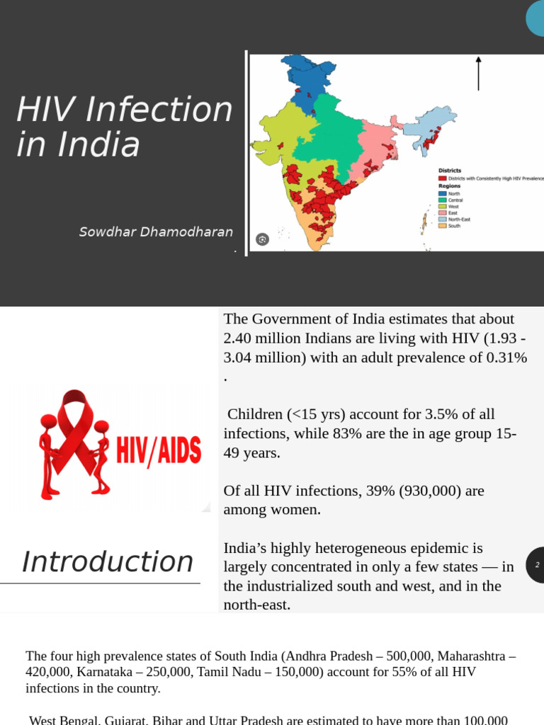 HIV Infection Overview in India | PDF | Hiv/Aids | Hiv