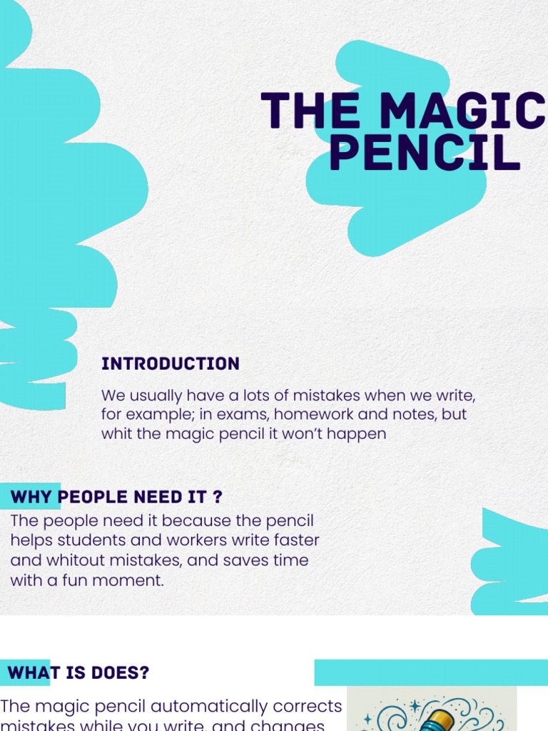 Magic Pencil: Auto-Correct & Color Change | PDF