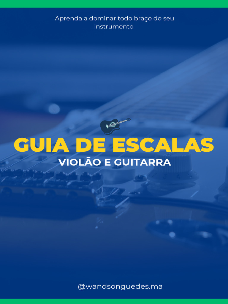 Escalas Musicais para Violão e Guitarra | PDF | Escala menor | Escala ...