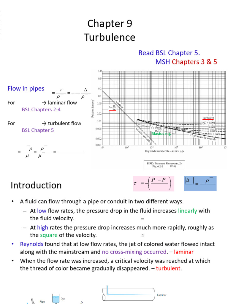 Understanding Turbulent Flow Dynamics | PDF | Fluid Dynamics | Reynolds ...