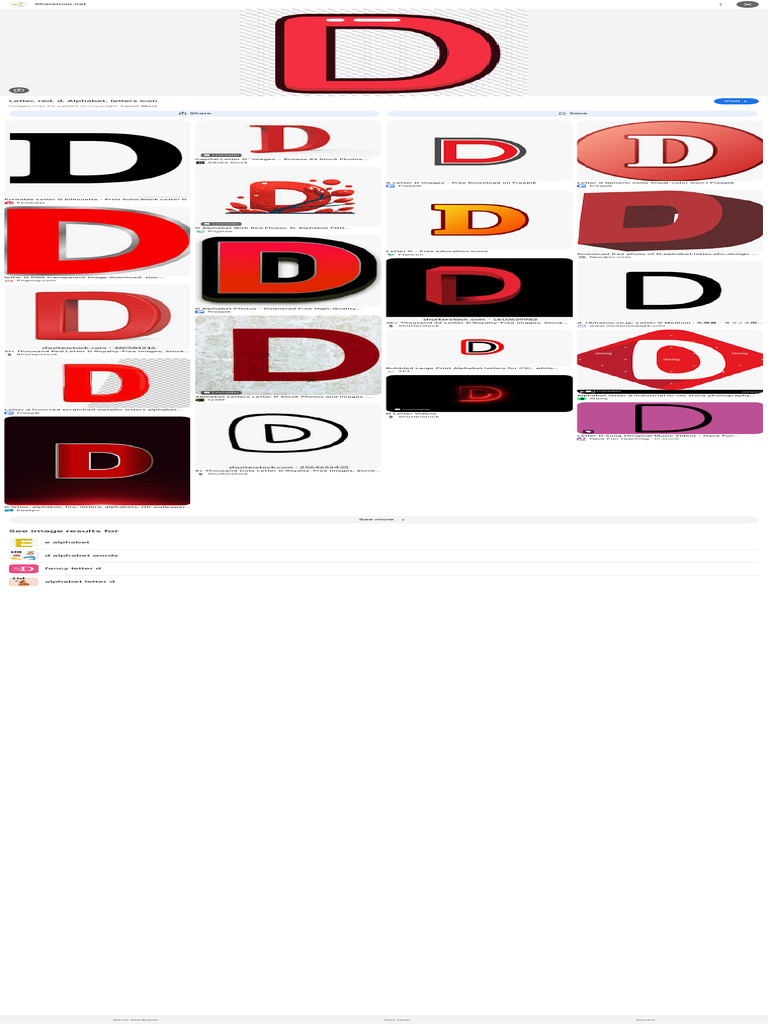 Letter D: Overview and Resources | PDF