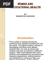 Download Women and Occupational Health Ppt by Shaheena Jalal Masoodi SN91131081 doc pdf
