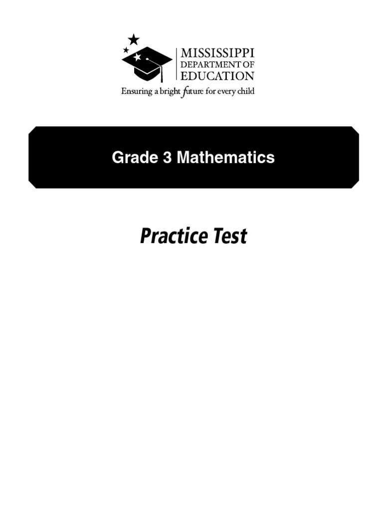 Grade 3 Math Practice Test Guide | PDF