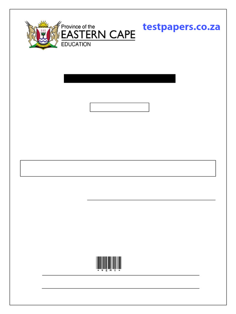 Grade 9 EMS November Exam Paper | PDF | Debits And Credits | Business ...