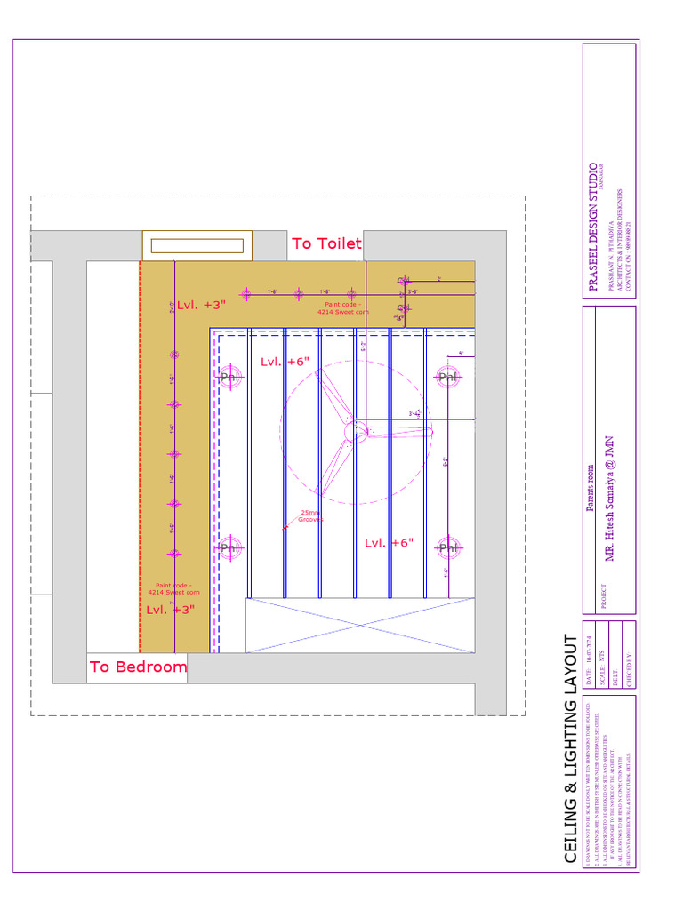 Ceiling and Lighting Layout Plan | PDF