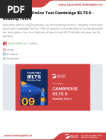 Cambridge IELTS 9 Test 2 Reading | PDF