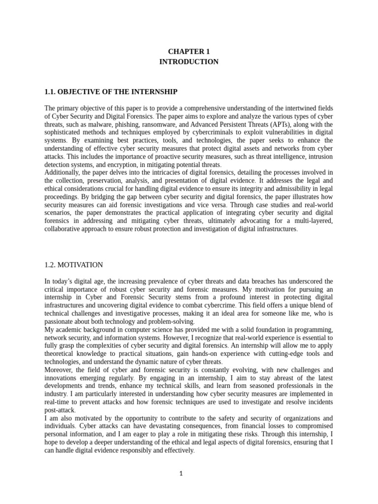Cyber Security and Digital Forensics Overview | PDF | Security ...