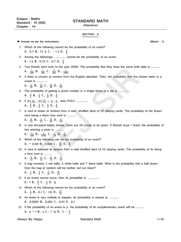 CH 14 by Tej Sir | PDF