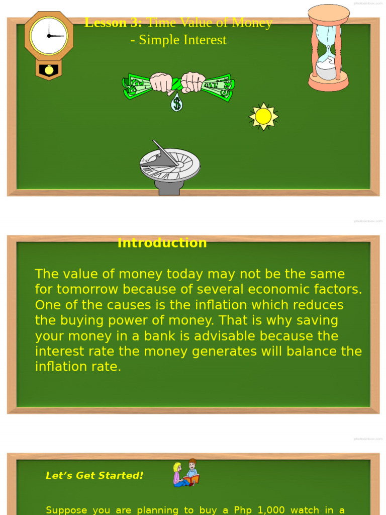 Understanding Simple and Compound Interest | PDF | Interest | Interest ...
