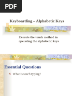 Typing Practice Sheet Beginner | PDF