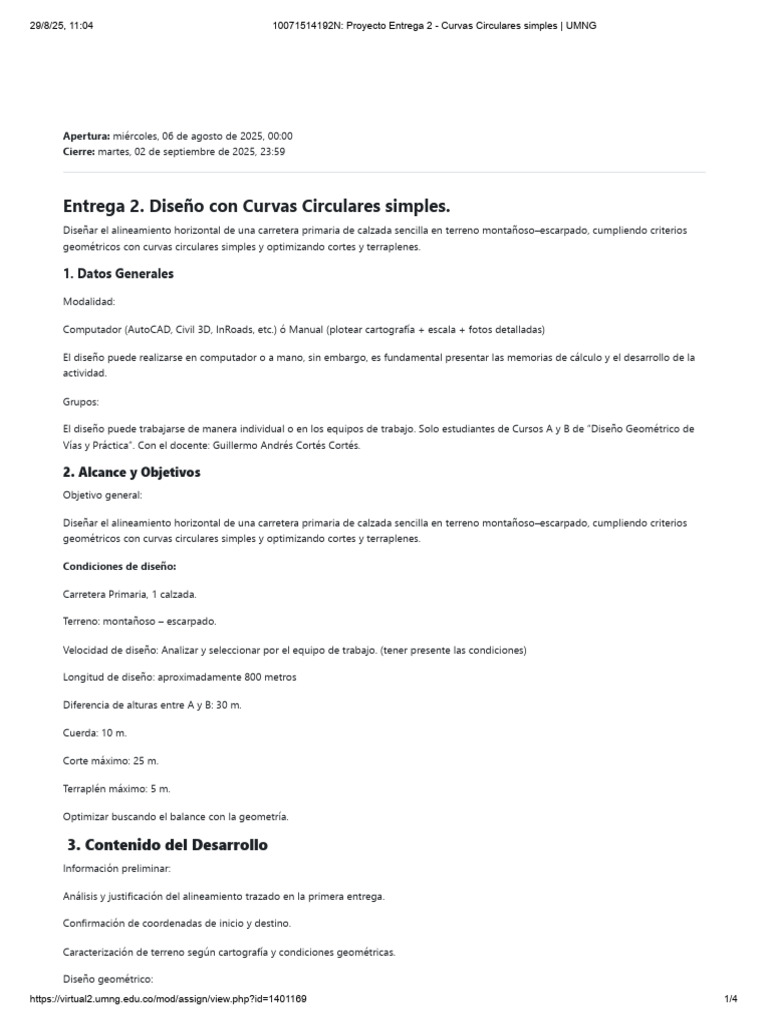 Proyecto Entrega 2 | PDF | Cad automático