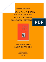 Vocabulario Familia Romana