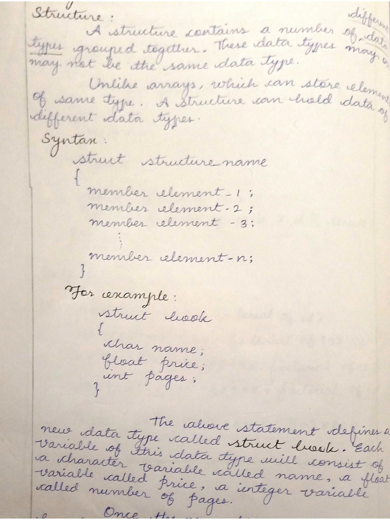 C Program Data Structure Unit 2 | PDF