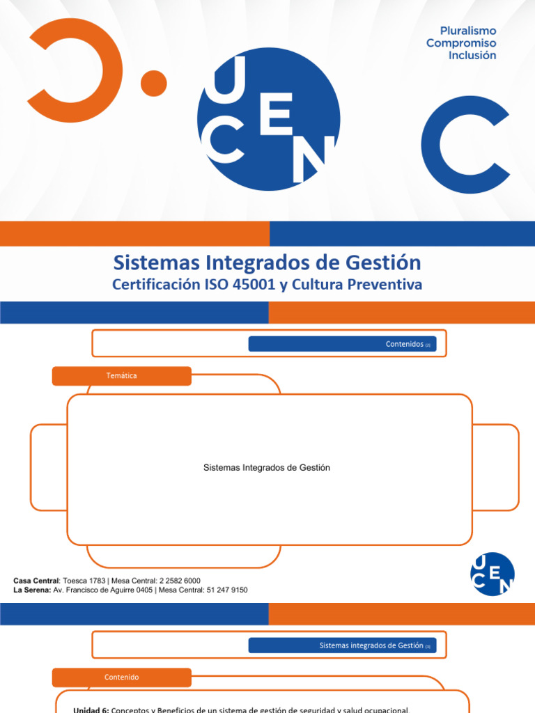 ICI Sistemas Integrados de Gestión S3 Certificación ISO 45001 y Cultura ...