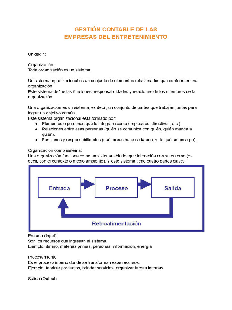 Gestión Contable en Empresas de Entretenimiento | PDF | Contabilidad ...