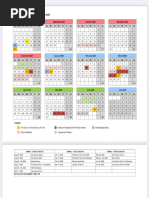CPUT Academic Calendar 2026 Summary | PDF | Academic Term | Observances